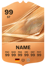 Lade das Bild in den Galerie-Viewer, FUTCARD FC27 BRONZE
