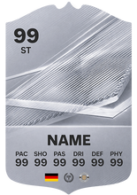 Lade das Bild in den Galerie-Viewer, FUTCARD FC27 SILBER
