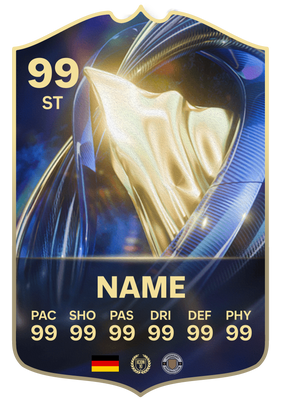 FUTCARD FC26 TOTS